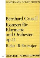 Clarinet Concerto in B flat Op. 11 
