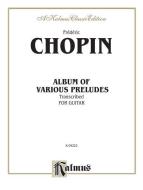 Various Preludes Transcribed For Guitar Download