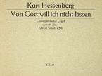 Zwei Choralpartiten für Orgel op. 43 Nr. 1 