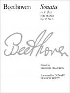 Piano Sonata in E Flat, Op. 27 No. 1 