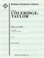 Ballade in A minor, op. 33 