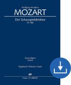 Der Schauspieldirektor KV 486 - Regiebuch für Rechtshänder:innen Download