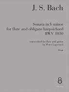Sonata en si menor para flauta y clavicémbalo obligato BWV 1030 