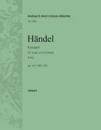 Orgelkonzert Nr. 2 B-Dur op. 4/2 HWV 290 