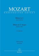 Missa en do mayor K. 220 (196b) Standard