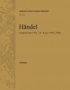 Orgelkonzert Nr. 14 A-Dur HWV 296a 