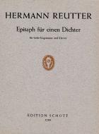 Epitaph für einen Dichter 