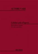 Celebri Arie D'Opera Vol. 3 Mezzo Soprano Or Contralto Piano Italian 