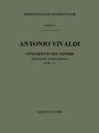 Concerto G Minor Bassoon Strings Continuo RV496 Score FVIII#11 T214 