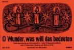 O Wunder, was will das bedeuten 