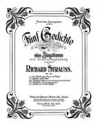 Five Poems by Friedrich Rückert Op. 46/3 