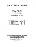 Five Songs to Poems by Ludwig Uhland Op. 47/3 