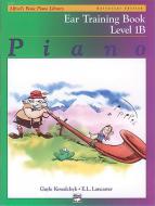 Alfred's Basic Piano Course: Ear Training Book 1B 