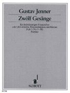 Zwölf Gesänge op. 3 Heft 1 