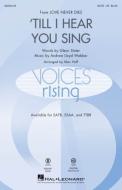 til I Hear You Sing 