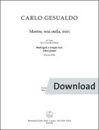 Mentre, mia stella, miri 