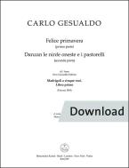 Felice primavera (prima parte) - Danzan le ninfe oneste e i pastorelli (seconda parte) 