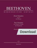 2 Sonatas en Sol, Sol op. 49 - 'Sonates faciles' Download