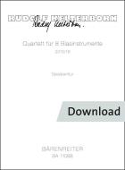 Cuarteto para 8 instrumentos de viento Download