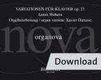 Organova 12: Variaciones para piano op. 27 Download