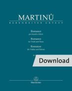 Romance para violín y piano H 186bis Download