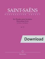 6 Études - Deuxième livre op. 111 R 49 Download