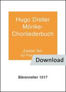Mörike-Chorliederbuch, Teil 2 op. 19 (1938/1939) Download