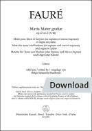 Maria Mater gratiae op. 47/2 N 96 Download