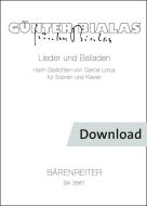 Canciones y baladas basadas en poemas de Federicio García Lorca Download