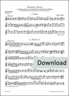 Segunda suite basada en danzas del libro de música de Leopold Mozart para Wolfgang 