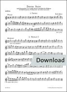 Segunda suite basada en danzas del libro de música de Leopold Mozart para Wolfgang 
