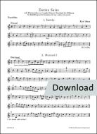 Segunda suite basada en danzas del libro de música de Leopold Mozart para Wolfgang 