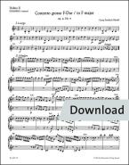 Concierto grosso en fa mayor op. 6/9 HWV 327 Download
