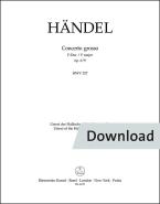 Concierto grosso en fa mayor op. 6/9 HWV 327 Download