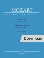 Missa en do menor K. 139 (47a) Download