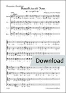 Benedictus sit Deus Download