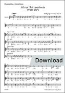 Alma Dei creatoris KV 277 (272a) Download