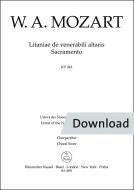Litaniae de venerabili altaris Sacramento en mi bemol mayor KV 243 Download