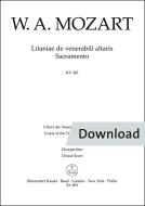Litaniae de venerabili altaris Sacramento en mi bemol mayor KV 243 Download