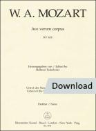 Ave verum KV 618 Download