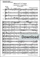 Missa en do mayor KV 220 (196b) Download