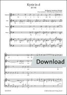 Kyrie en re menor KV 90 Download