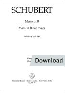 Masa en si bemol mayor operación. post.141 D 324 Download