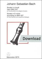 Sonata en re menor después de BWV 527 Download