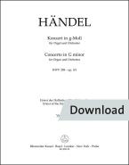 Concierto en sol menor op. 4/1 HWV 289 Download