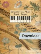 Álbum de piano Bärenreiter Baroque Download