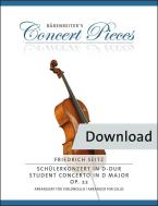 Concierto en re mayor op. 22 Download