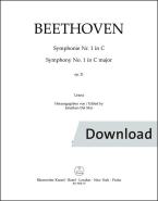 Sinfonía nº 1 en do mayor op. 21 Download
