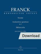 Sonata en La - Andantino quietoso op. 6 - Melancolía Download