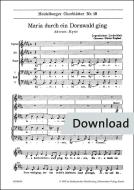 Maria durch ein Dornwald ging Download